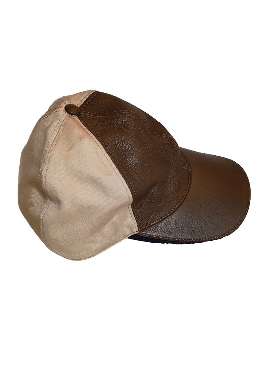 Woman\'s Gucci Leather & Cotton Baseball Cap L main image 10